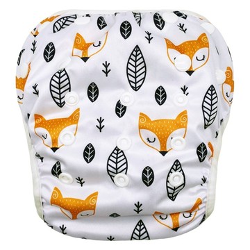 我家寶貝 嬰幼童調節式內褲型泳褲 防滲漏 舒適親膚 春夏季適用  0~3歲  1件