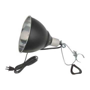 OTTO 建興水族 爬蟲夾燈  外黑內拋光  1個