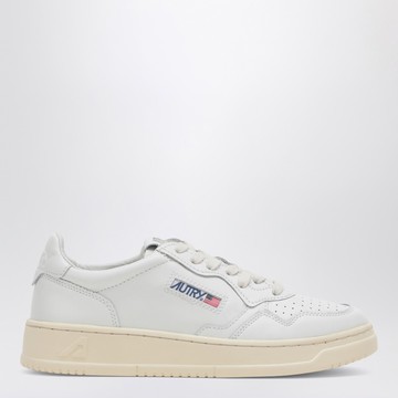 White leather Medalist sneakers