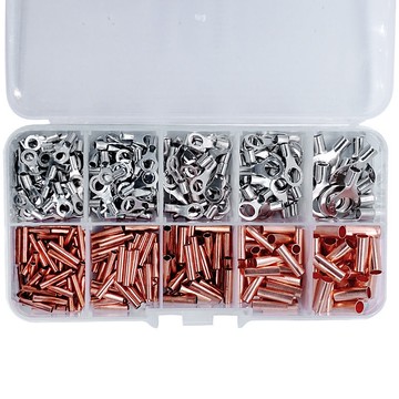 【限時折扣】冷壓裸端子 O/U/管線端子 電線連接器 圓型叉形接線耳 銅管開口鼻