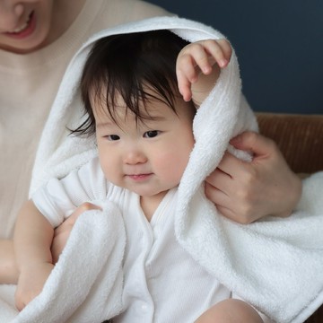 hiorie 日本桃雪 Lite 輕生活快適速乾薄手迷你浴巾 棉紗  雲白色  1條