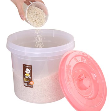 熱銷推薦-米桶防潮防蟲儲米箱家用30斤密封20斤大米收納桶15kg面桶10kg米缸【摩可美家】