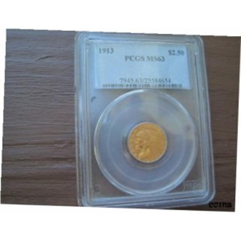 アンティークコイン NGC PCGS Indian Gold Coin MS-63