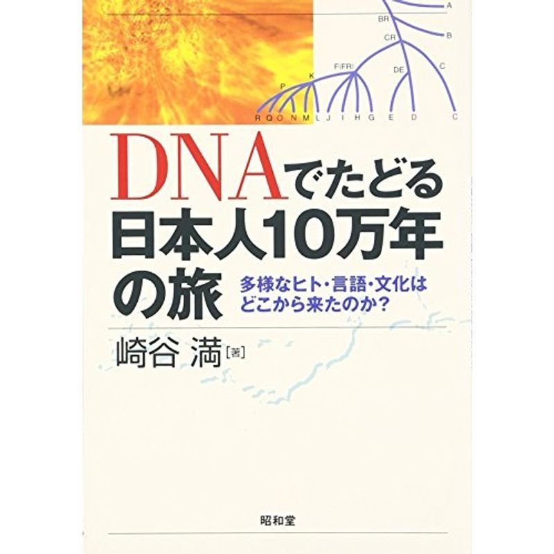 DNAでたどる日本人10万年の旅?多様なヒト・言語・文化はどこから来たのか?