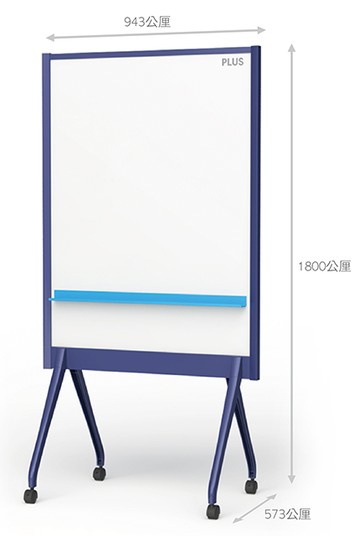 【文具通】PLUS プラス 普樂士 428282 428283 ALKB-S0912 時尚型 移動式 雙面 屏風 白板 カジュアルスタイルホワイトボード  ALKU A201【領券滿額再折千12/31止】