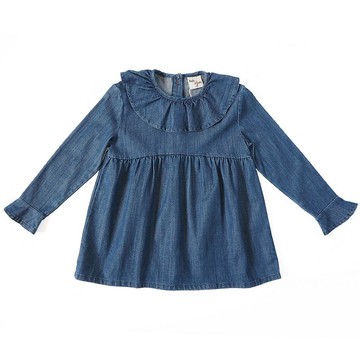 艾蜜莉牛仔天絲棉上衣(二色)