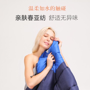 探險者羽絨睡袋大人戶外露營四季保暖成人室內單雙人加厚防寒冬季