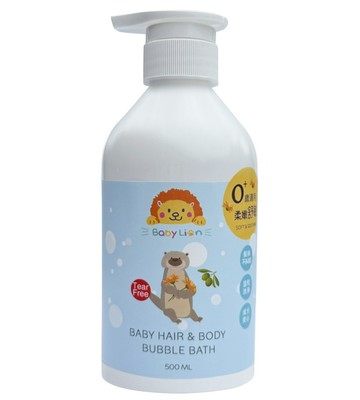 Baby Lion 獅子寶寶 寶貝樂園 嬰幼兒 2in1洗髮沐浴泡泡露 金盞花  500ml  1瓶