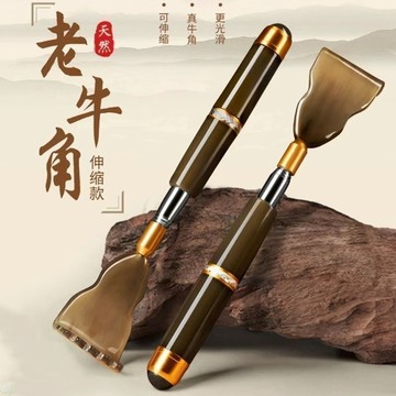 🚀隔日達出 優選直營✨新款磁療高端伸縮牛角癢癢撓網紅多功能抓後背部神器老頭樂不求人