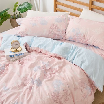 戀家小舖 100%精梳棉 床包被套組 / 雙人特大【奇幻不思議-夢遊愛麗絲】 含兩件枕套 40支精梳棉 奇妙童話時光 台灣製