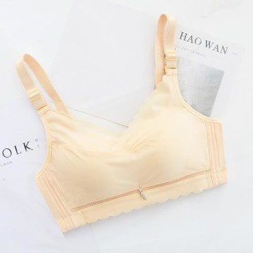 有大碼  無鋼圈透氣棉罩杯內衣抹胸型文胸 親膚無壓力95BC 90BC
