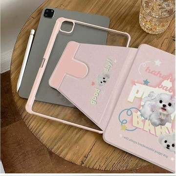 保護套比熊小狗2025ipad10/9保護套蘋果ipadair76/5/3新平板殼360