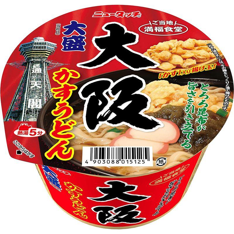 ヤマダイ ニュータッチ 大盛 大阪かすうどん 129g ×12個