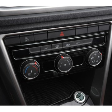 ~歐力斯~福斯 VW 21-22年 T-ROC TROC 空調面板 冷氣開關面板 冷氣面板 空調 裝飾框 黑鈦拉絲