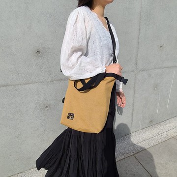 一包多用 帆布便當袋 購物袋 大容量 限量 植絨 黑熊農夫樂