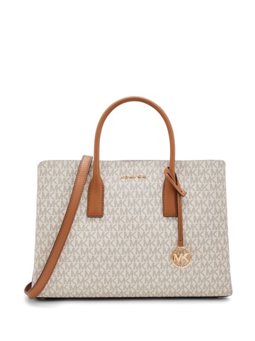 Michael Kors - large Ruthie tote bag - women - Polyester/Canvas/Polyurethane/Polyester - One Size - Neutrals