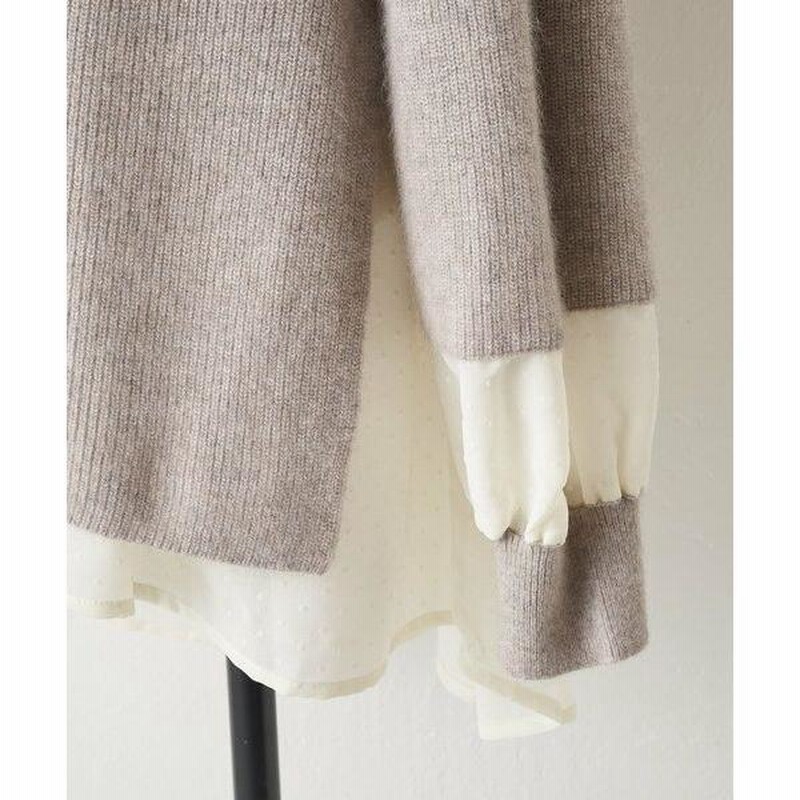 3万 BEARDSLEY ビアズリー ラクーン混ドットコンビニット - メルカリ