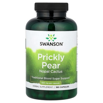 Swanson Vitamins, 仙人掌，650 毫克，180 粒膠囊