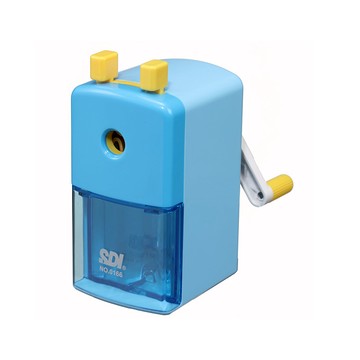 [家速配]SDI輕鬆轉大小通吃可調式削鉛筆機(顏色隨機出貨)