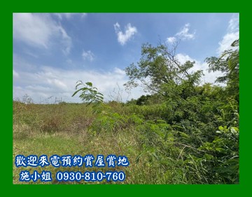 南科三期旁優質都內農地2｜台南市新市區舊園段