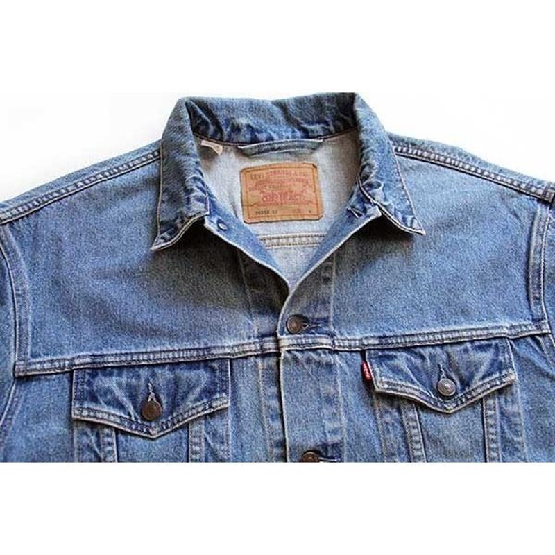 ☆90s Levi'sリーバイス 70503 デニムジャケット 4ポケット L☆36