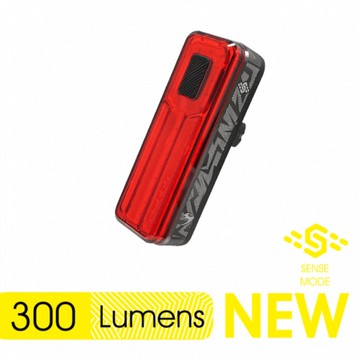 Moon Helix Sense 自行車尾燈 300流明 後車燈 智能剎車尾燈 type c充電 坐墊下支架