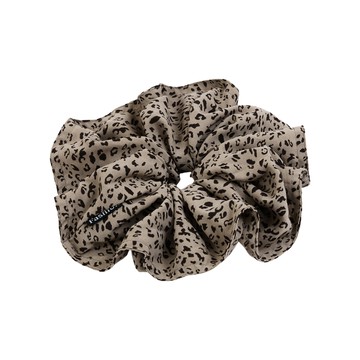豹紋迷霧髮圈 / Leopard Haze Scrunchie Hair Tie