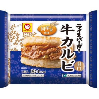  冷凍食品 東洋水産 ライスバーガー 国産米使用 焼肉 牛カルビ 黒豚生姜焼き 喜多方 ビビンバ ルーロー飯 36袋 関東圏送料無料