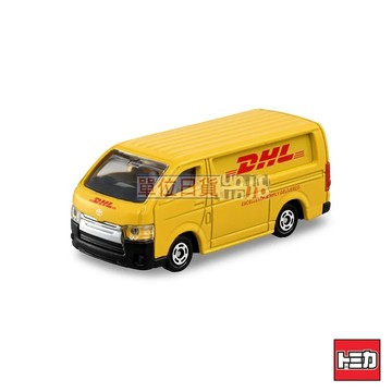 『 單位日貨 』日本正版 TOMICA 多美 DHL 送貨車 送貨箱型車 DELIVERY VAN