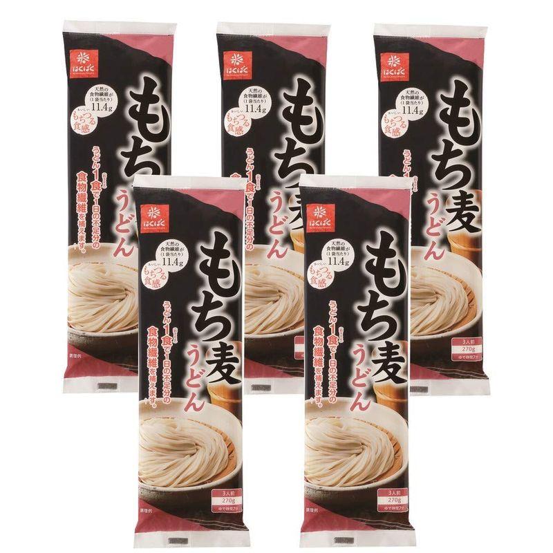 はくばく もち麦うどん 270g×15袋入