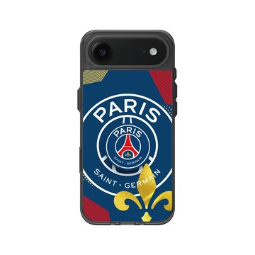 iPhone Air Clear (相機按鈕) 酷墨灰 - PSG - Paris Saint-Germain - Lily Flower