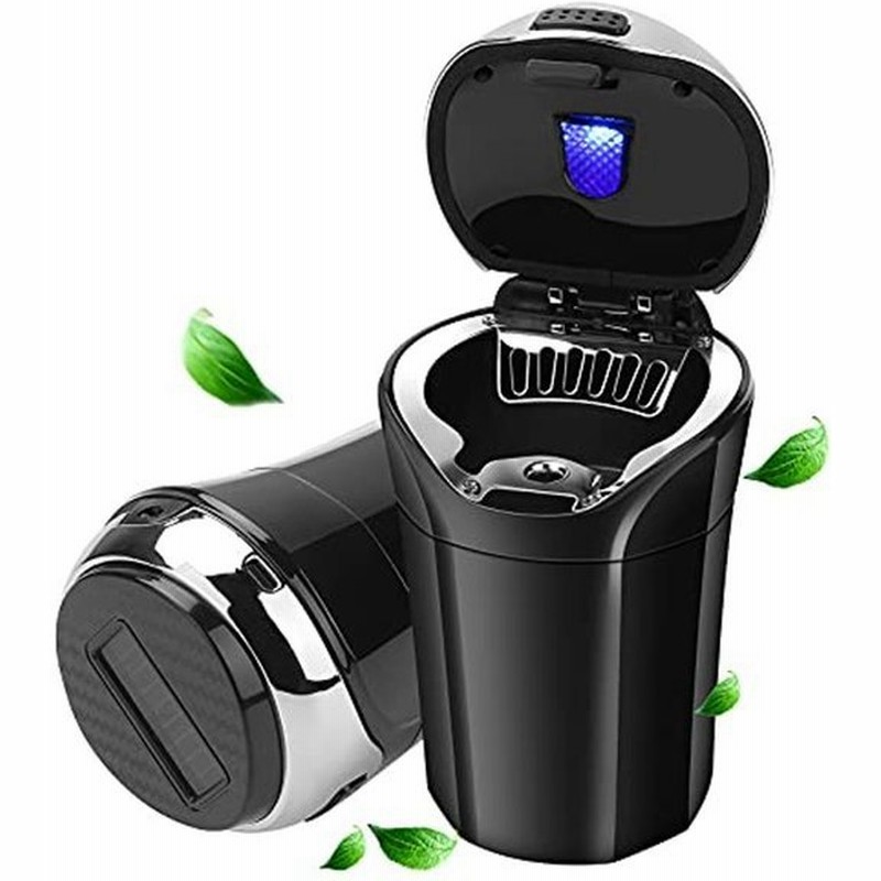 車用 灰皿 Led付き 取り外し簡単 ふた付き ソーラー式 ワンタッチ消化 灰捨て簡単 シルバー 通販 Lineポイント最大0 5 Get Lineショッピング