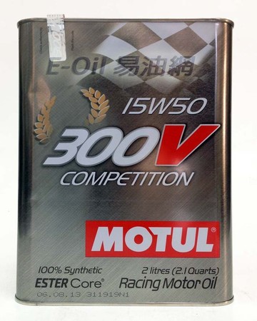 MOTUL 300V COMPETITION 15W50 雙酯 全合成機油 2L【299免運領券再享折扣】