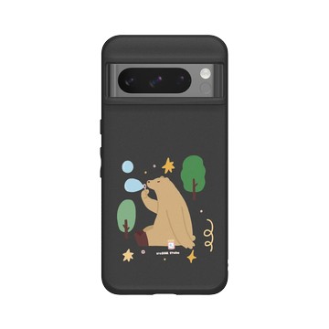 Pixel 8 Pro SolidSuit 黑 - 咻咻熊 XiuXiubear - 森林泡泡