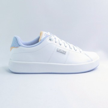 K-SWISS 98899958 Court Cameo II 女休閒鞋 白x淡藍【iSport愛運動】