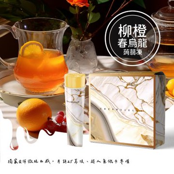 【Cheers Jelly舉杯蒟蒻】舉杯低卡蒟蒻凍-柳橙春烏龍 396g