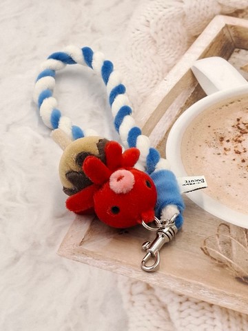 Bucute【軟Q萌章魚手機手挽掛繩  快來抱抱我】