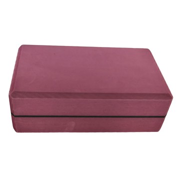 AB Sport 瑜珈磚加厚 台灣製 (50D)  6 x 3 x 9cm  酒紅  1個