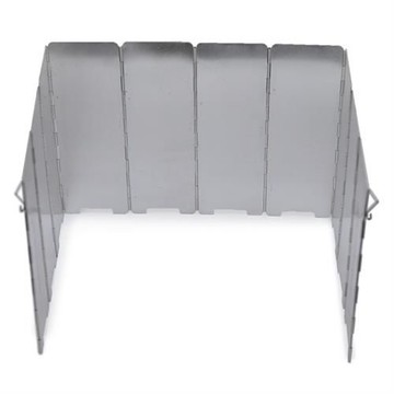 【DIBOTE】輕量鋁合金10片擋風板(附收納袋)