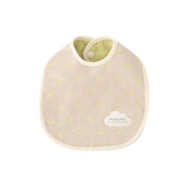 日本五層紗 新生兒寶寶口水圍兜 伯爵