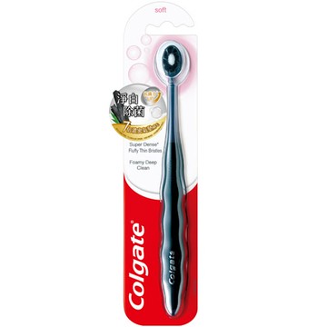 高露潔 Cushion Clean 備長炭牙刷 軟毛 牙刷 1入