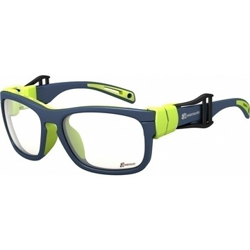 +《Wensotti 威騰運動太陽眼鏡》安全防護鏡框 wi6911-M16  / 砂銀粉藍