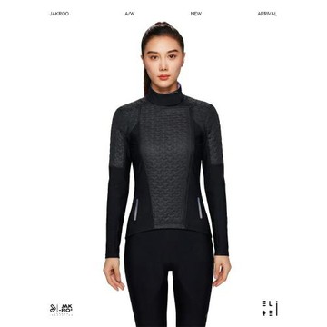 捷酷利爾女士棉服防風夾克外套秋季戶外自行車新款保暖騎行服上衣