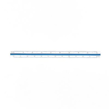 【Tomato】三角 30cm 比例尺 製圖專用 軟盒 /支 4109-01