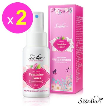 Sesedior親親女性私密防護噴霧2瓶-60ml