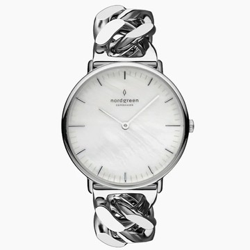 送禮首選★Nordgreen Infinity無限鋼腕錶28mmNR28SICHSIMP  附提袋【全館滿額折價★APP下單點數4倍送】線上購買享_實體門市同步服務