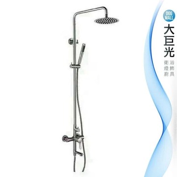 【大巨光】不鏽鋼頂噴花灑淋浴組(STSL-1002)