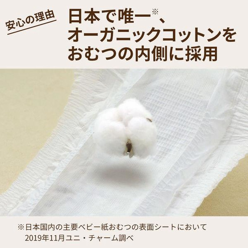 6個パック おむつ ナチュラル ムーニー テープ 新生児サイズ