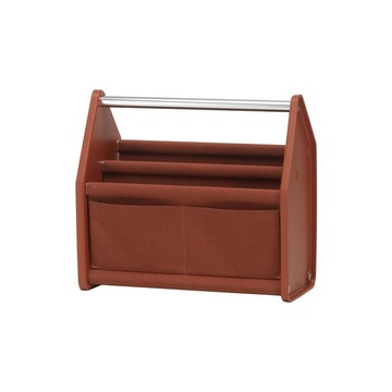 北歐櫥窗 Vitra Locker Box 提式置物籃（小、磚紅）