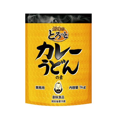 創味食品　のとろっとカレーうどん　1kg×10個